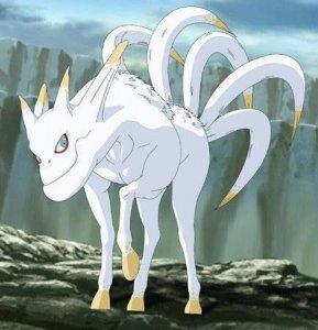 ​火影忍者：拥有最强冲击力的尾兽，海豚头的白色骏马，五尾穆王