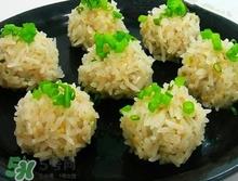 一斤糯米可以做多少个糯米丸子？一斤糯米可以做多少糯米圆子？