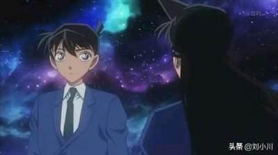 ​名侦探柯南中的工藤新一和毛利兰（在名侦探柯南里）