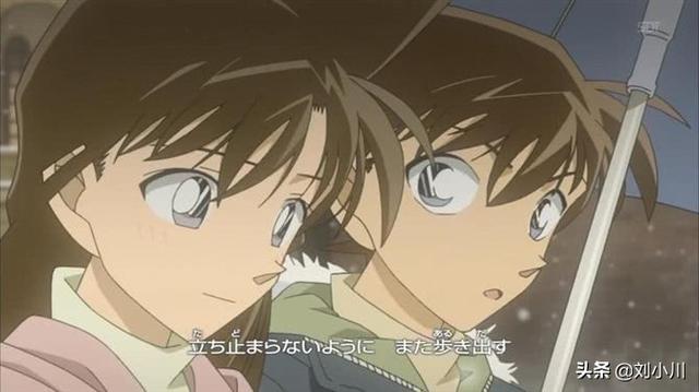 名侦探柯南中的工藤新一和毛利兰（在名侦探柯南里）(3)