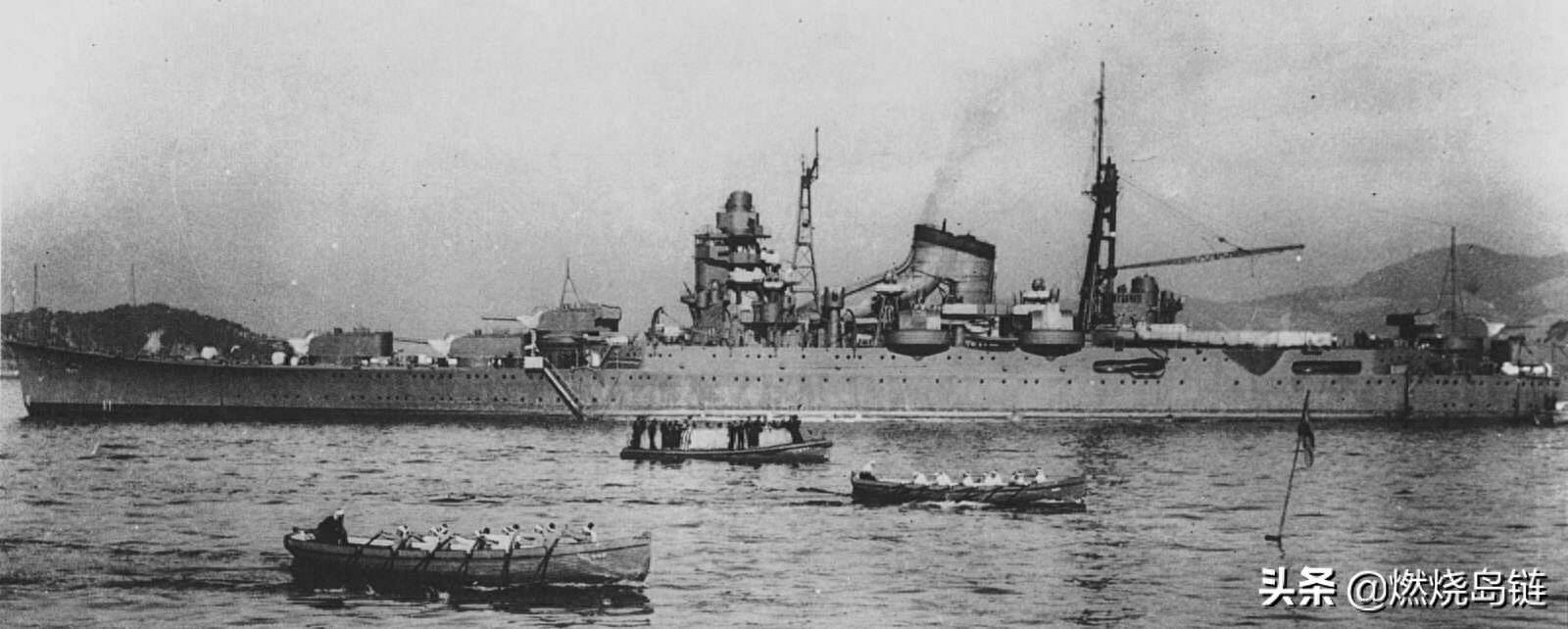 被称为“惊人的违约舰”的旧日本海军“最上”级重巡洋舰