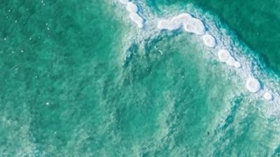 ​冷知识！死海是世界上最深的海盐水体：死海位于海平面以下427米