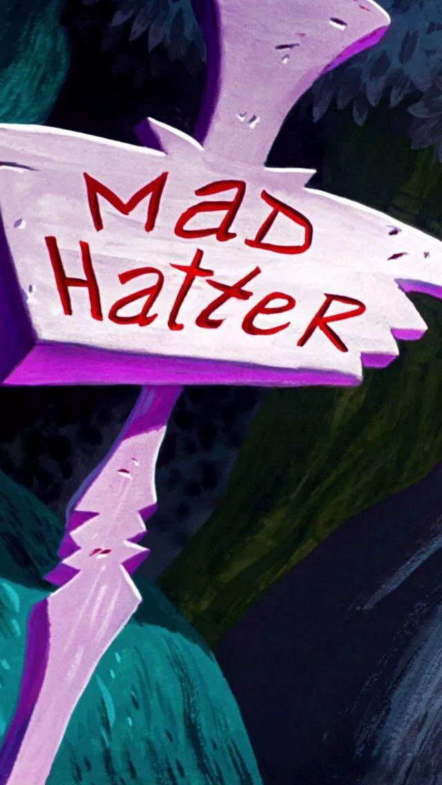 爱丽丝梦游仙境卡通壁纸(迪士尼经典动画壁纸)(9)