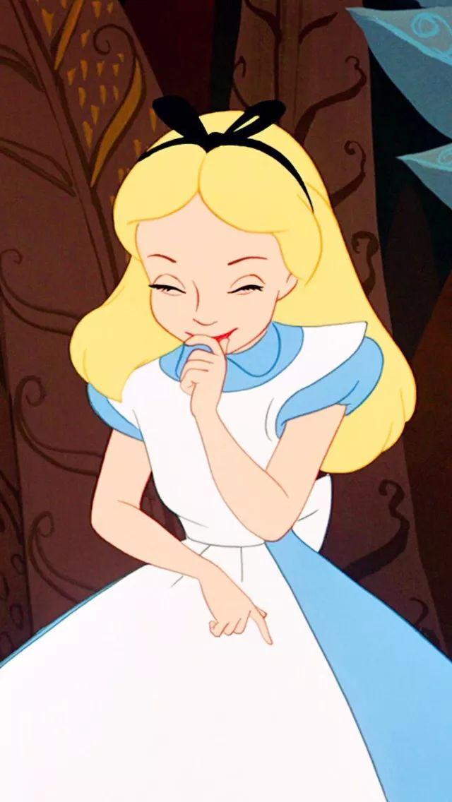 爱丽丝梦游仙境卡通壁纸(迪士尼经典动画壁纸)(8)