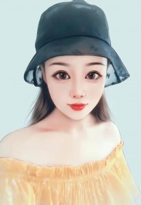 换一换你的头像吧 清新唯美的女生手绘漫画头像 大眼睛真漂亮