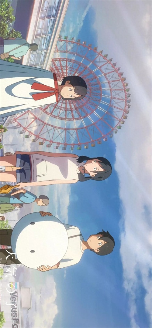 日本动漫电影天气之子，高清全屏手机壁纸，喜欢就拿走哦