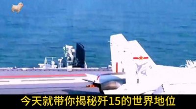 ​歼15作为中国首款舰载机，其水平究竟如何？带你揭秘世界地位