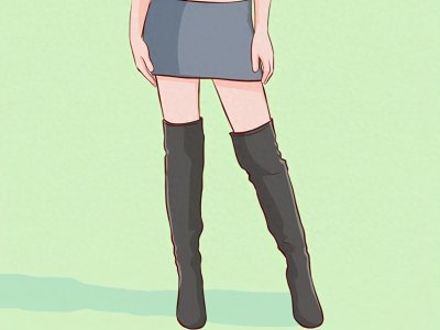 过膝靴可以搭配什么衣服