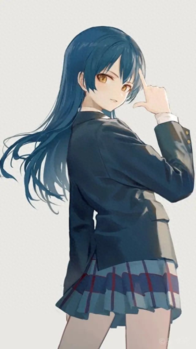 壁纸—清纯可爱型动漫美女（8张）