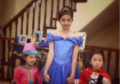 ​黄磊女儿，田亮女儿以及陆毅女儿，看看她们三个的颜值差距吧