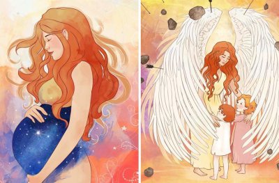 ​11幅展现了母爱是这个世界上最美事物的插画