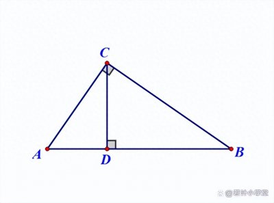 ​初中数学：射影定理结论巧记及证明