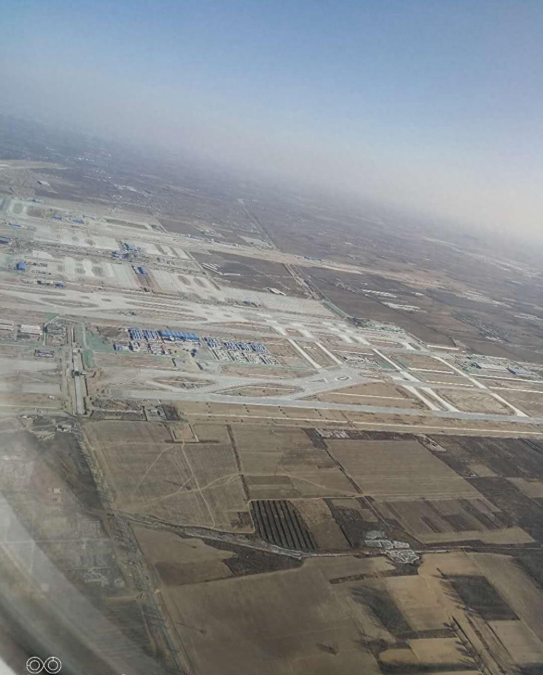 实拍北京新机场及西部军用机场最新建设进展