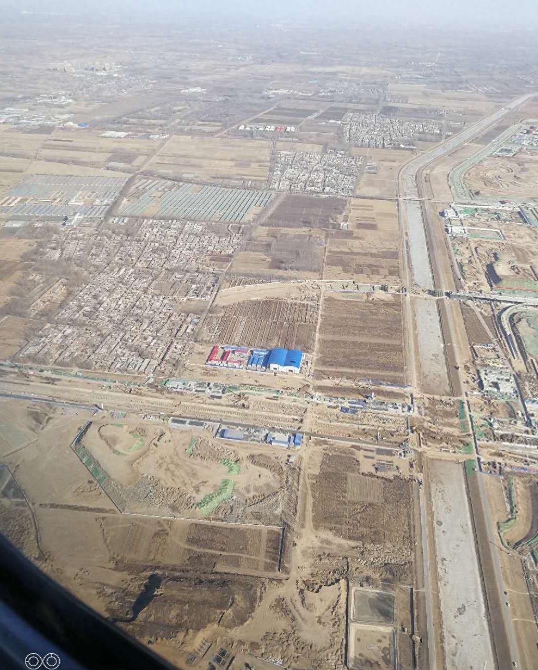 实拍北京新机场及西部军用机场最新建设进展