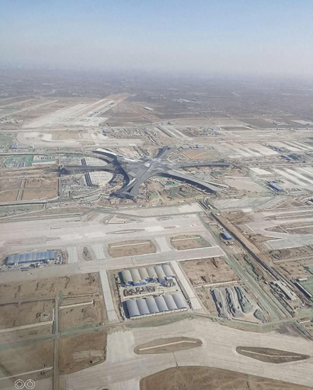 实拍北京新机场及西部军用机场最新建设进展