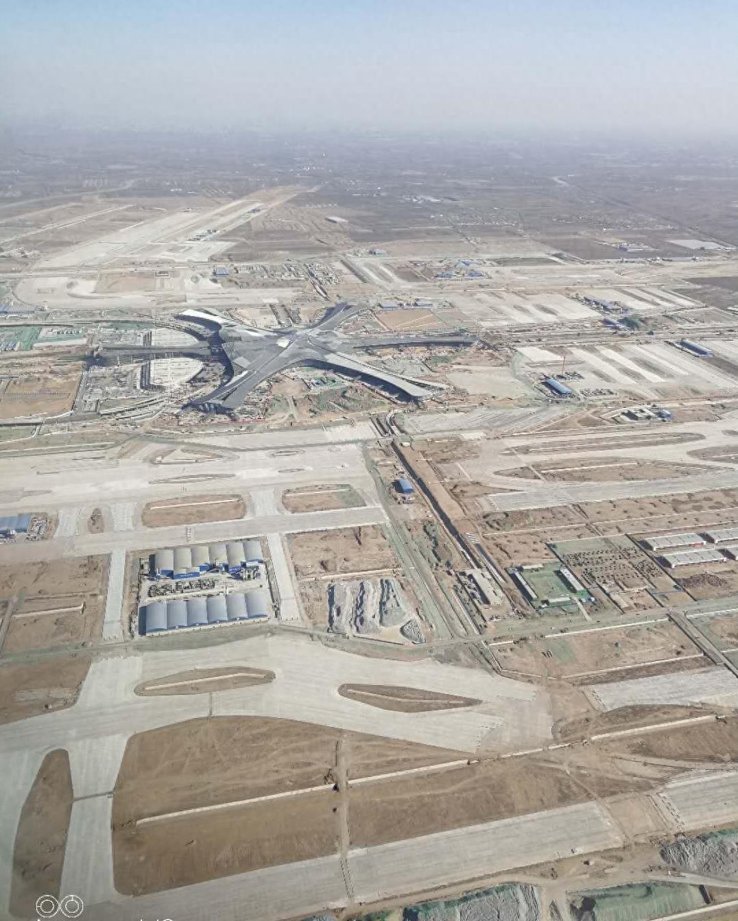 实拍北京新机场及西部军用机场最新建设进展